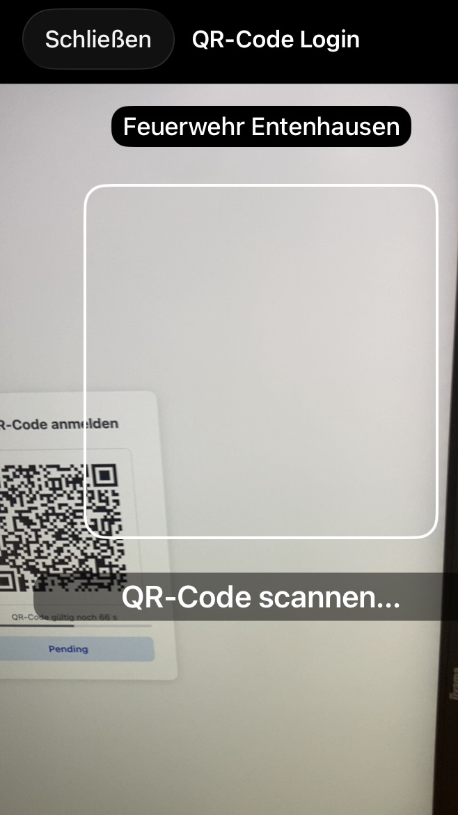 QR-Code scannen