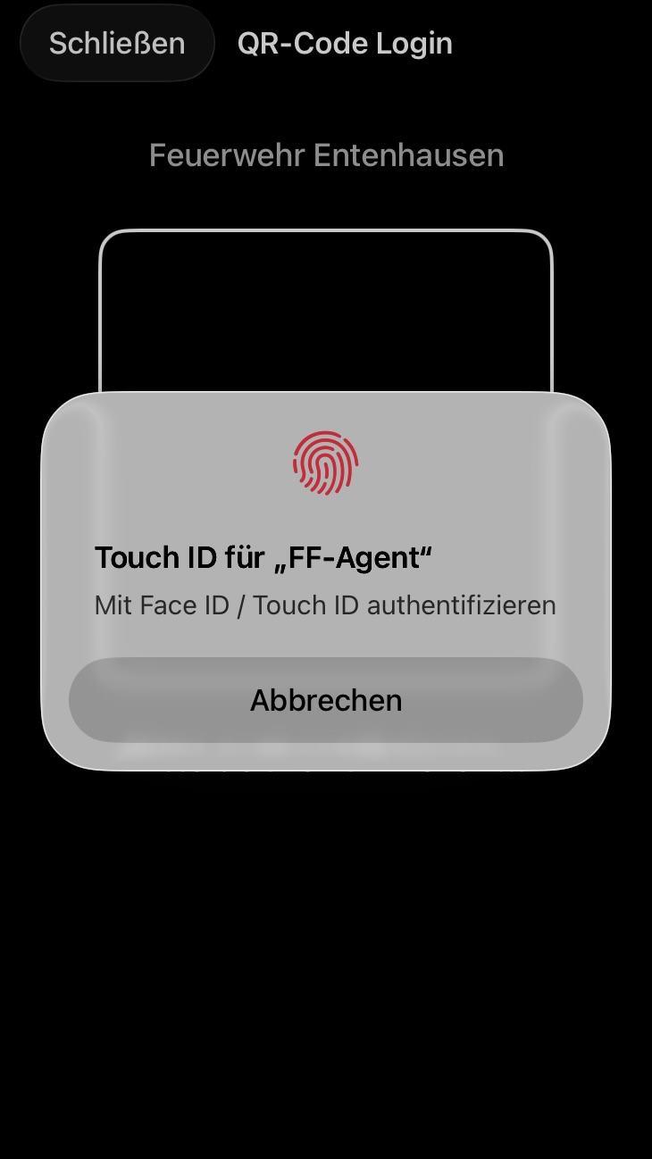  biometrisch freigeben